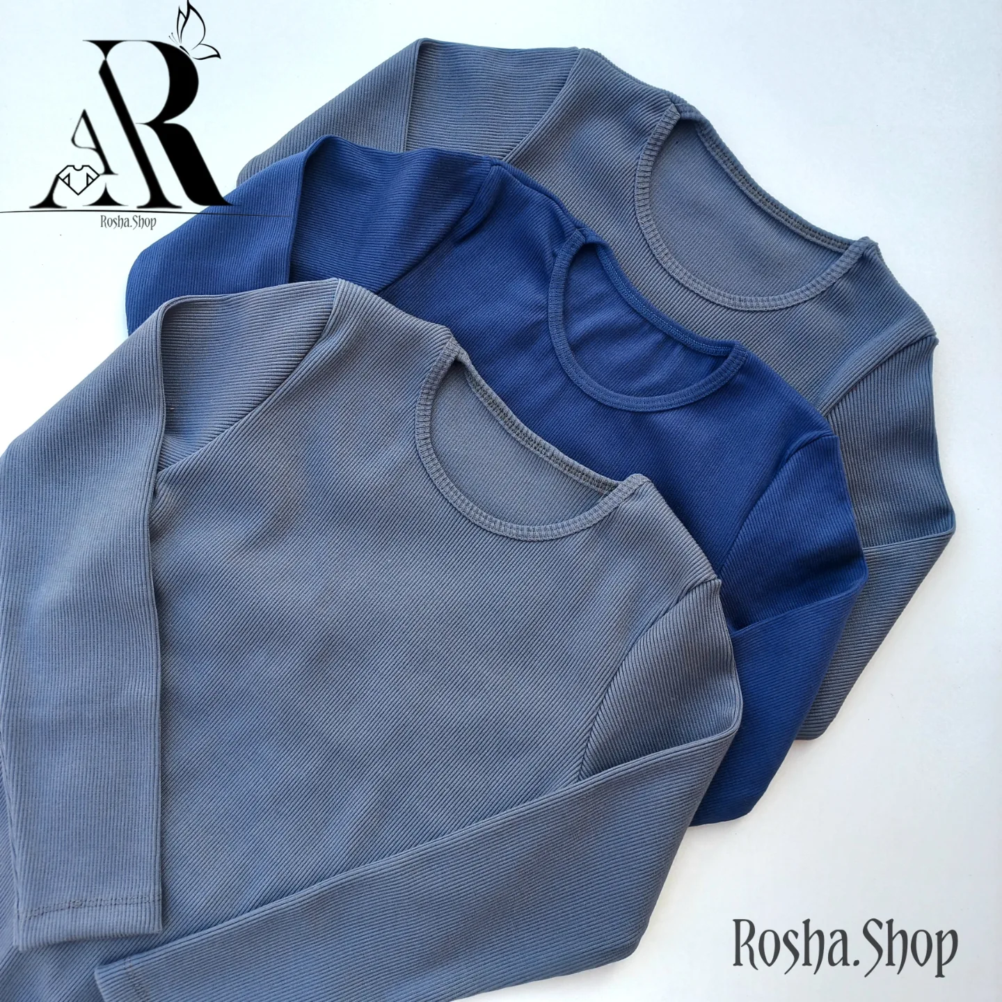 بادی کبریتی زنانه استین بلند یقه گرد😎🤌