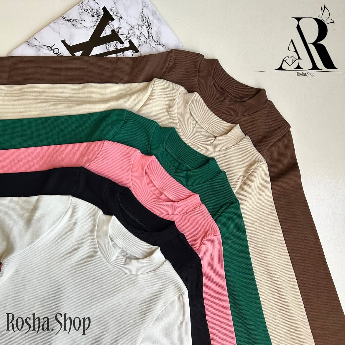 بلوزیقه ۳سانت کبریتی پنبه🤎🍂